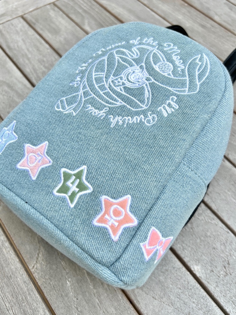 Sailor Moon Mini Backpack + Wallet + Earrings Set 🌙 BoxLunch Hot Topic - Picture 3 of 5